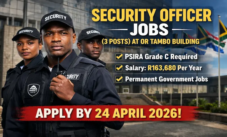 Security officer jobs at OR Tambo